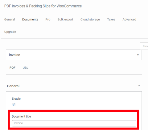 Change the document title - WP Overnight Documentation